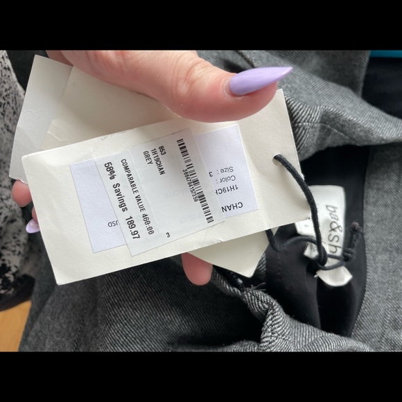 ❌SOLD❌Ba&Sh Chani Utility Long Sleeve Jumpsuit in Anthracite Grey - Picture 5 of 13